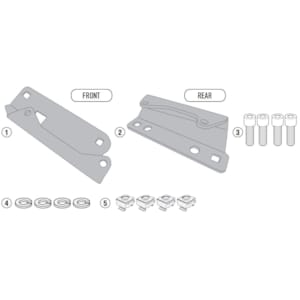 Carterbescherming GIVI Montagekit RP5129KIT