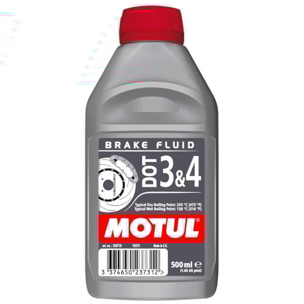 MOTUL Brake fluid DOT 3 and 4 500 ml