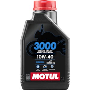 Engine oil 4T MOTUL 10W-40 mineral 3000 1 litre