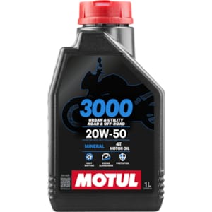 Engine oil 4T MOTUL 20W-50 mineral 3000 1 litre