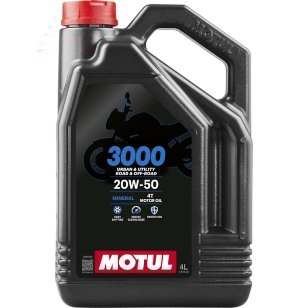 MOTUL 20W-50 minérale 3000 4 litres