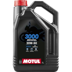 Engine oil 4T MOTUL 20W-50 mineral 3000 4 litres
