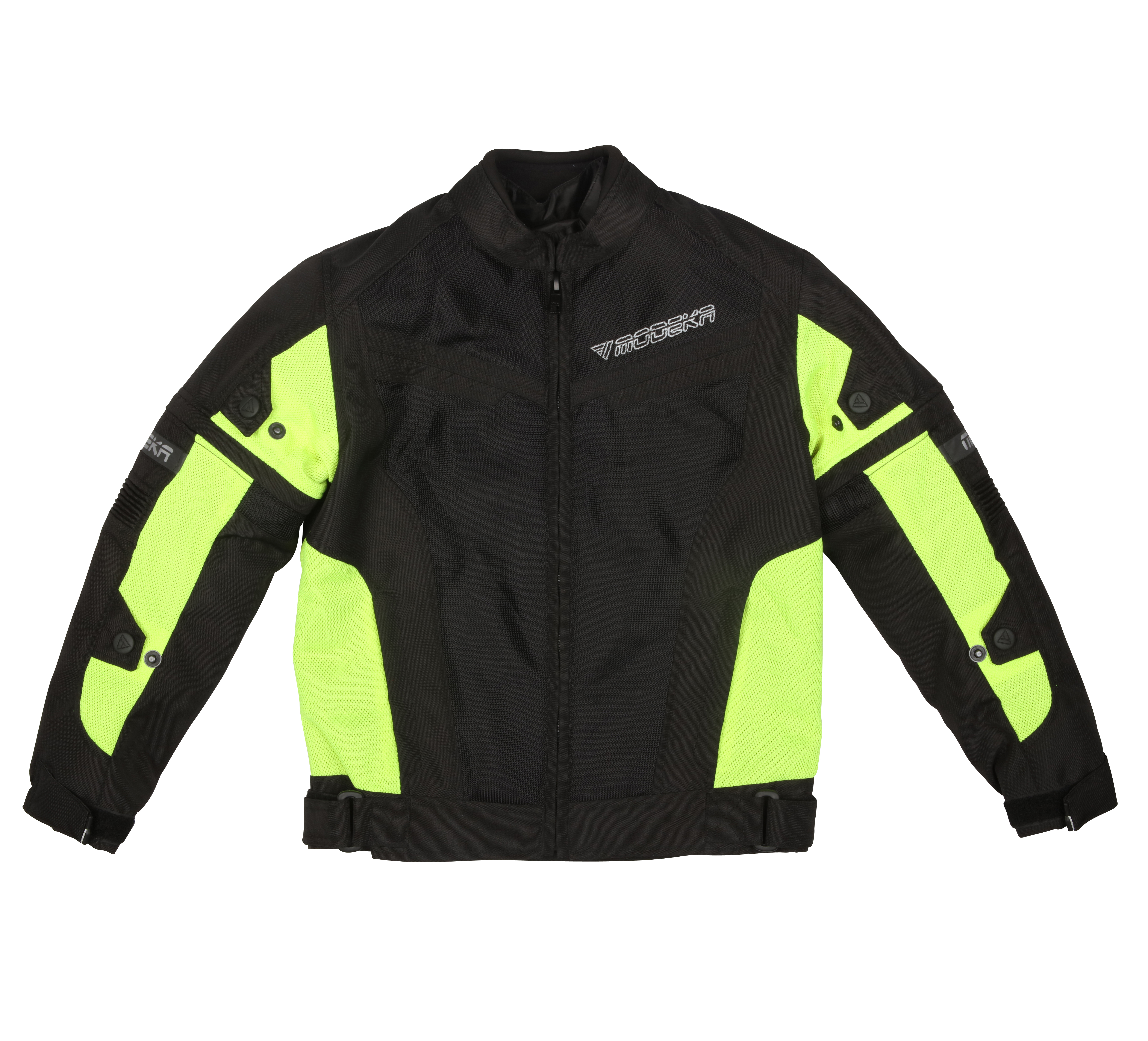 Veste moto enfant MODEKA X-Vent Kids Noir-Jaune