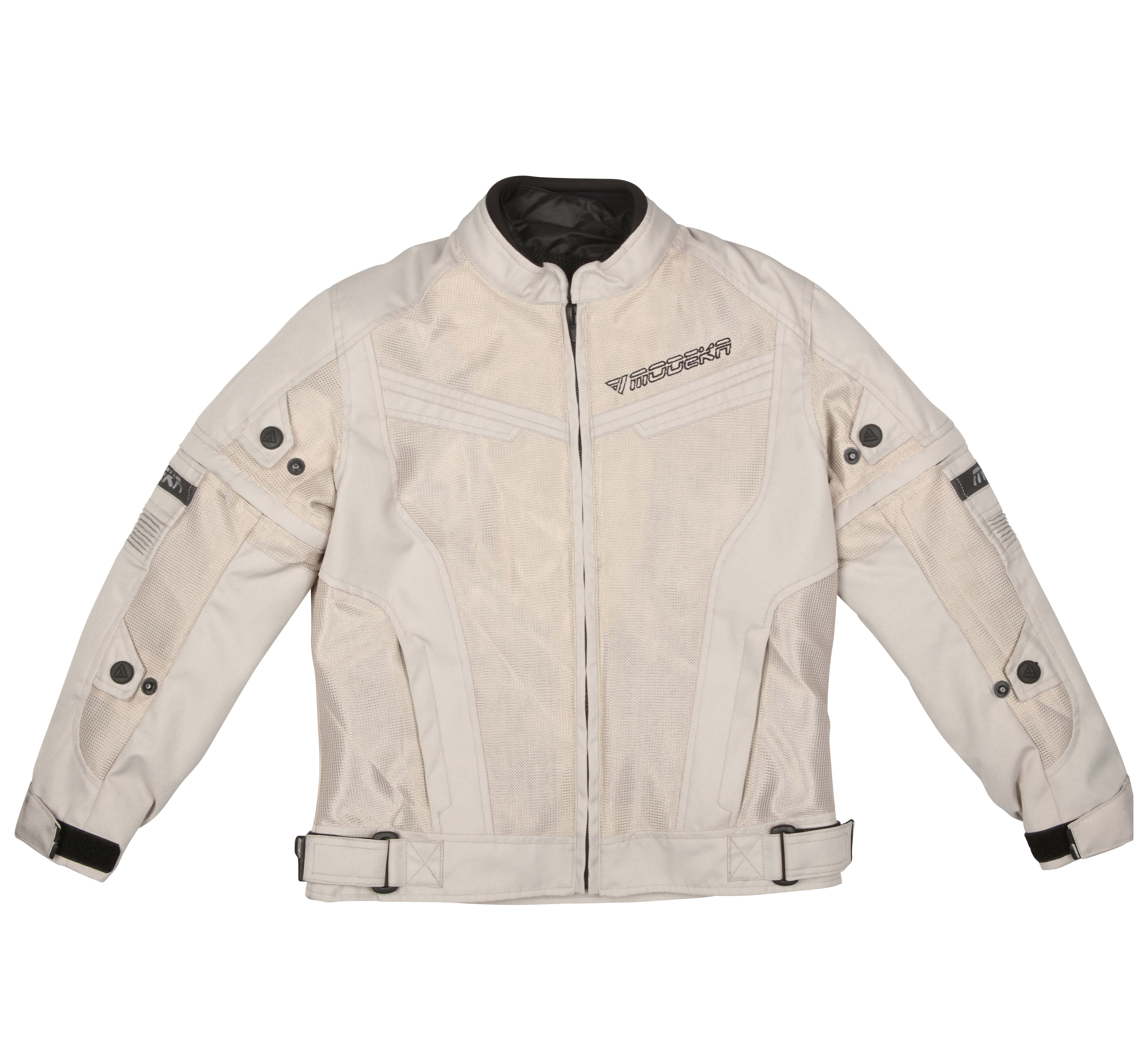Veste moto enfant MODEKA X-Vent Kids Gris Clair