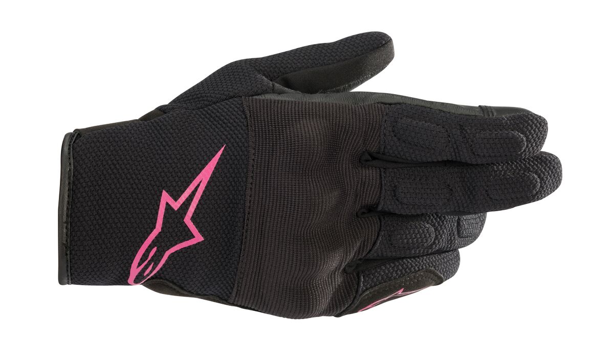 Gants mi-saison femmes ALPINESTARS Stella S Max Drystar Noir-Fuchsia