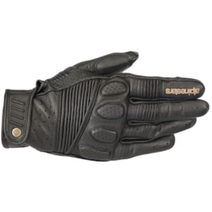 Zomerhandschoenen ALPINESTARS Crazy Eight Gloves Zwart-Zwart