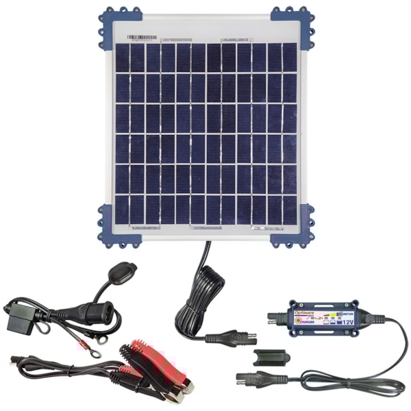 OPTIMATE Solar + 10W-zonnepaneel (TM522-1) 12V 0,83A