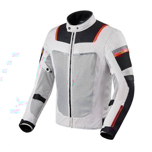 REV'IT! Tornado 3 Jacket Zilver - Zwart