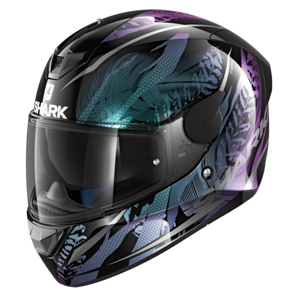 SHARK D-Skwal 2 Shigan Lady Zwart-Paars-Glitter KVX