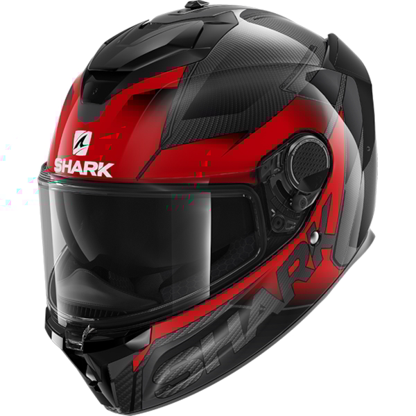 SHARK Spartan GT Carbon Shestter Carbon-Red-Anthracite DRA