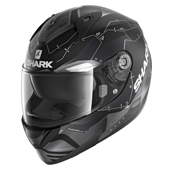 SHARK Ridill 1.2 Mecca Mat Noir-Anthracite-Argent KAS