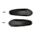 Parts for boots and shoes ALPINESTARS Toe sliders TPU AS03SL Black