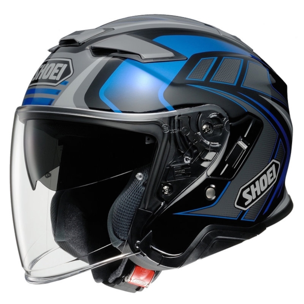 SHOEI J-Cruise II Aglero Noir-Gris-Bleu TC-2