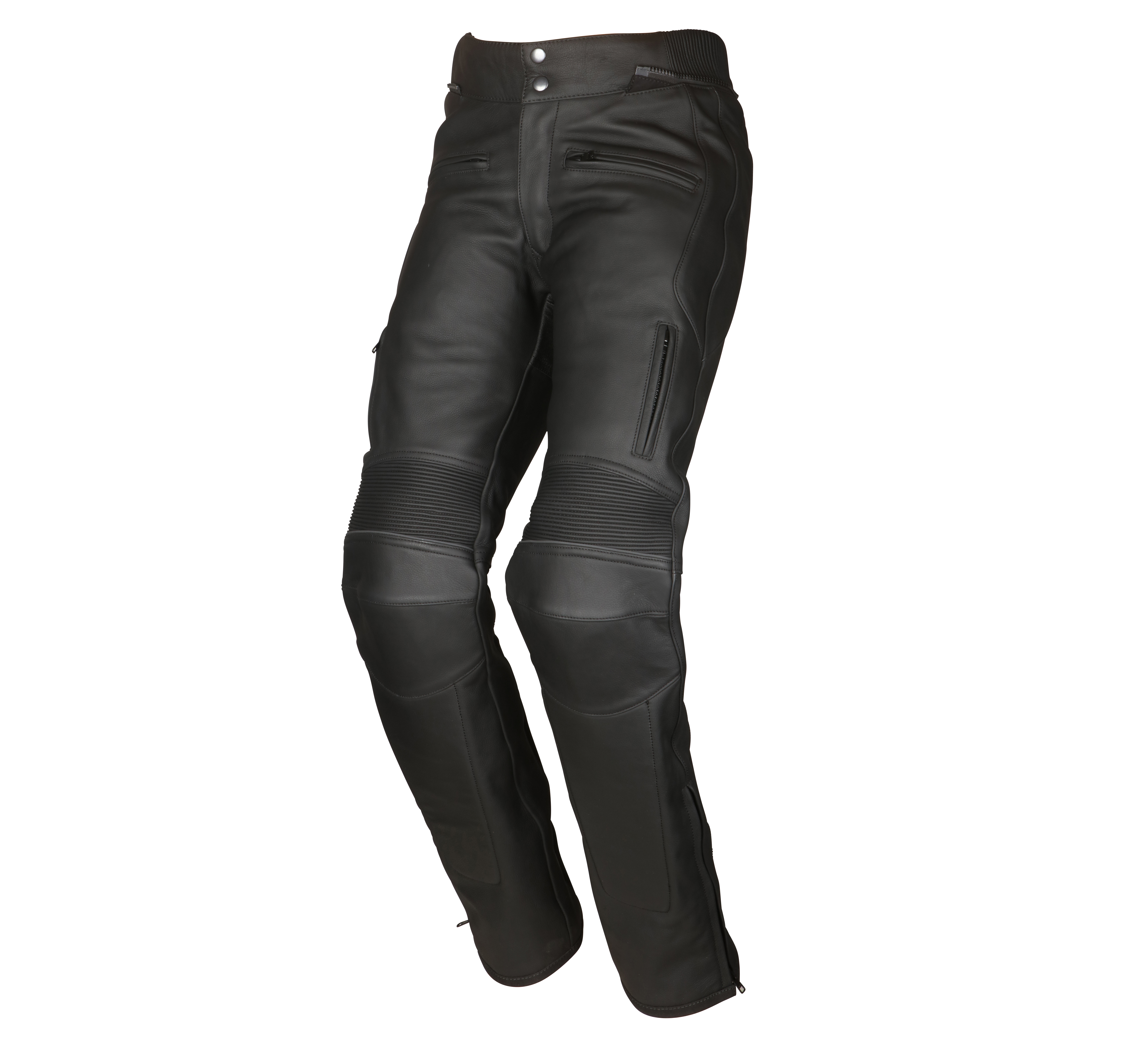 MODEKA Helena Lady Pants Black - Women's leather motorcycle pants