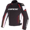 DAINESE Racing 3 D-DRY® Black-White-Fluorescent Red