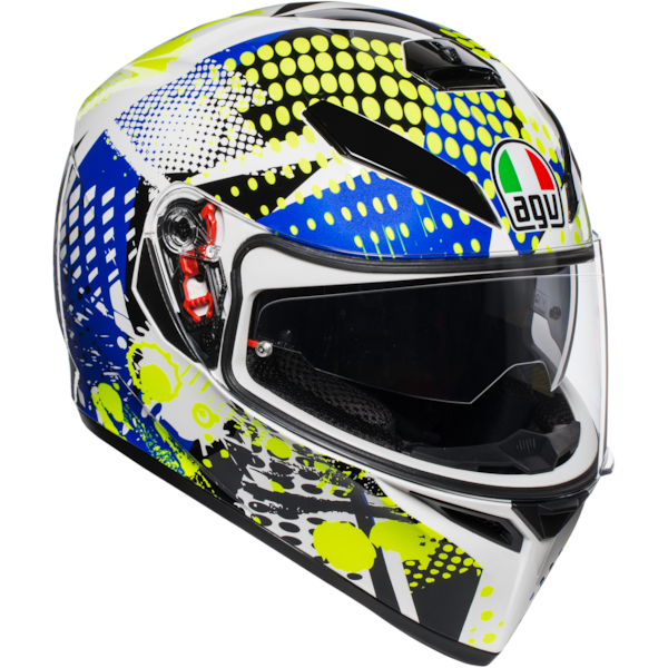 AGV K3 SV Pop Blanc-Blue-Lime