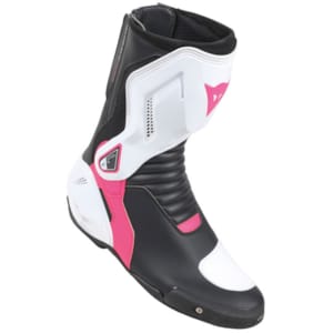 Sport motorlaarzen DAINESE Nexus Lady Zwart-Wit-Fuchsia