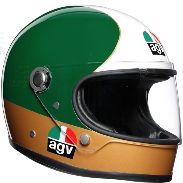 AGV X3000 Ago #1 Groen-Goud-Wit