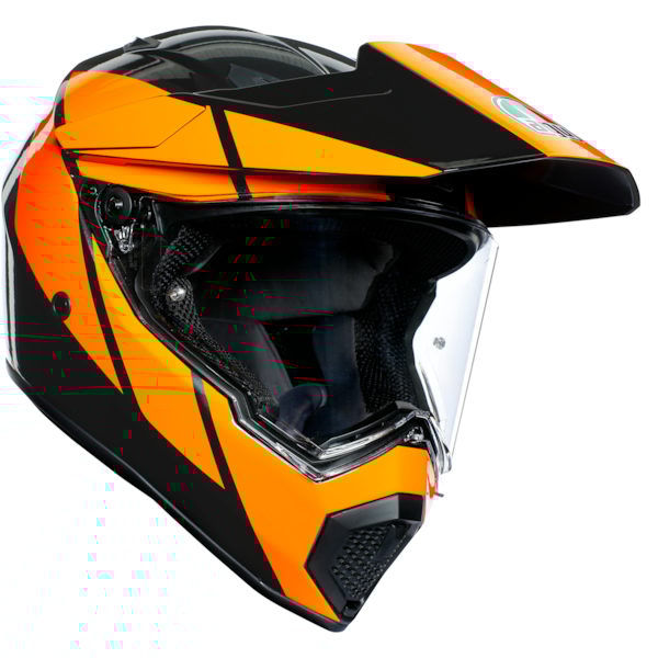 AGV AX9 Trail Gunmetal-Oranje