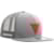 Casquettes et bonnets DAINESE 9Fifty Trucker Snapback Cap Grijs-Rouge