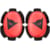 Sliders de genou DAINESE Pista Knee Slider Rouge Fluo-Noir