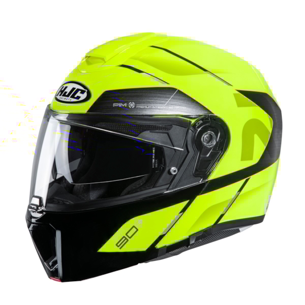 HJC RPHA-90S Bekavo Jaune Fluo - Noir
