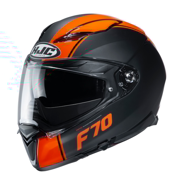 HJC F70 Mago Zwart - Oranje