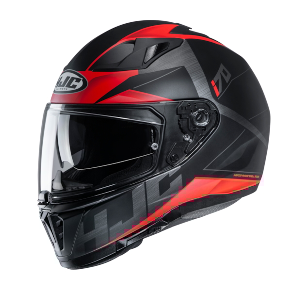 HJC I70 Eluma Mat Zwart - Rood