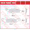 TRW Plaquettes de frein MCB758SI Sinter offroad