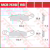 TRW Plaquettes de frein MCB757SI Sinter offroad
