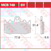 TRW Plaquettes de frein MCB748SV Sinter street