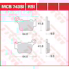 TRW Brake pads MCB743RSI Sinter competitive offroad