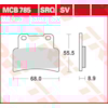TRW Plaquettes de frein MCB785SV Sinter street