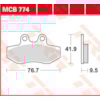 TRW Plaquettes de frein MCB774 Allround organique
