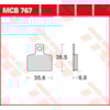 TRW Plaquettes de frein MCB767 Allround organique