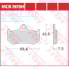 TRW Plaquettes de frein MCB797SH Sinter street