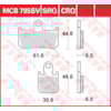 TRW Brake pads MCB795SV Sinter street
