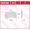 TRW Plaquettes de frein MCB690SV Sinter street