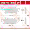 TRW Plaquettes de frein MCB704 Allround organique