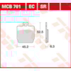 TRW Brake pads MCB701 Allround organic