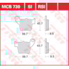 TRW Plaquettes de frein MCB730RSI Sinter compétition offroad