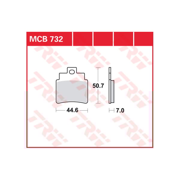 TRW Plaquettes de frein MCB732SI Sinter offroad