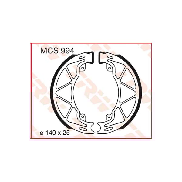 TRW Brake shoes MCS994