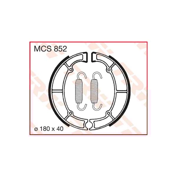 TRW Brake shoes MCS852