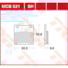 TRW Plaquettes de frein MCB531 Allround organique