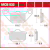TRW Plaquettes de frein MCB532 Allround organique