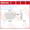 TRW Brake pads MCB524 Allround organic