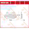 TRW Plaquettes de frein MCB525 Allround organique