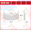 TRW Plaquettes de frein MCB526 Allround organique