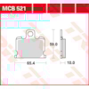 TRW Brake pads MCB521 Allround organic